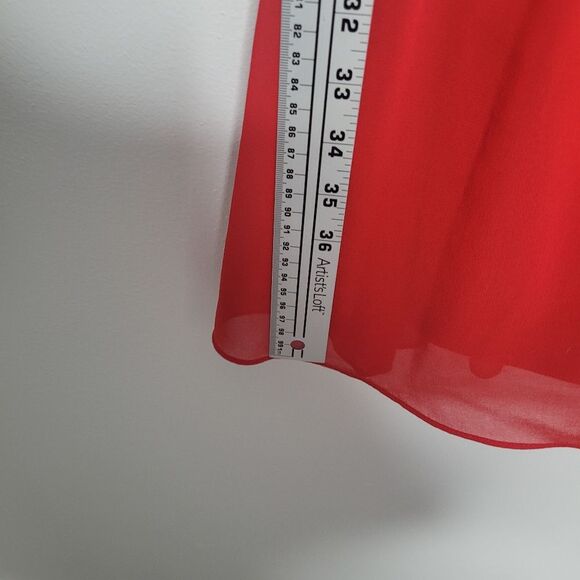 Modcloth Rube Belle red high neck classic holiday retro vibe dress size 10 NWT - Picture 6 of 7